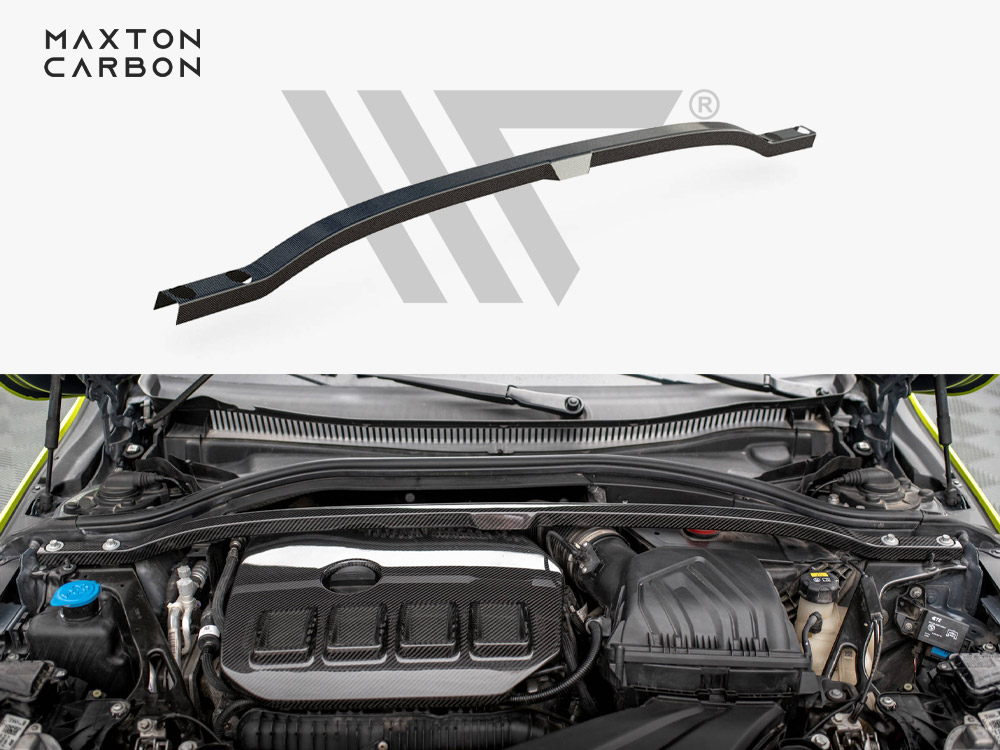 Maxton carbon fibre strut bar cover bmw 1 series f40 m135i 1 Maxton carbon fibre strut bar cover bmw 1 series f40 m135i