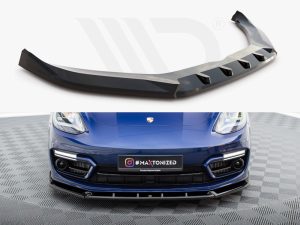 Maxton Front Splitter V2 Porsche Panamera E-Hybrid 971 Facelift Models