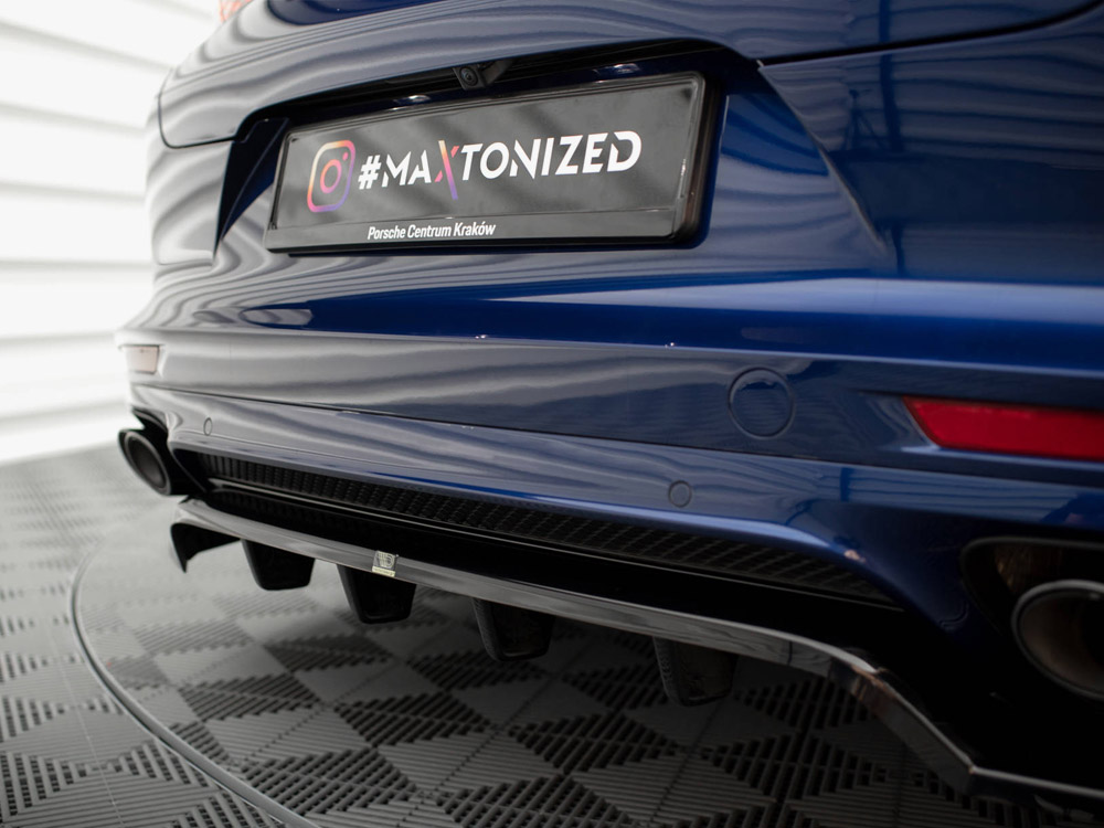 Maxton rear splitter (vertical bars) porsche panamera e-hybrid 971 facelift models 4 Maxton rear splitter (vertical bars) porsche panamera e-hybrid 971 facelift models - image 4