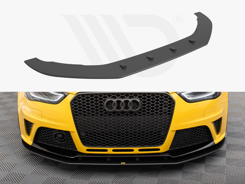 Maxton street pro front splitter audi rs4 b8 1 Maxton street pro front splitter audi rs4 b8