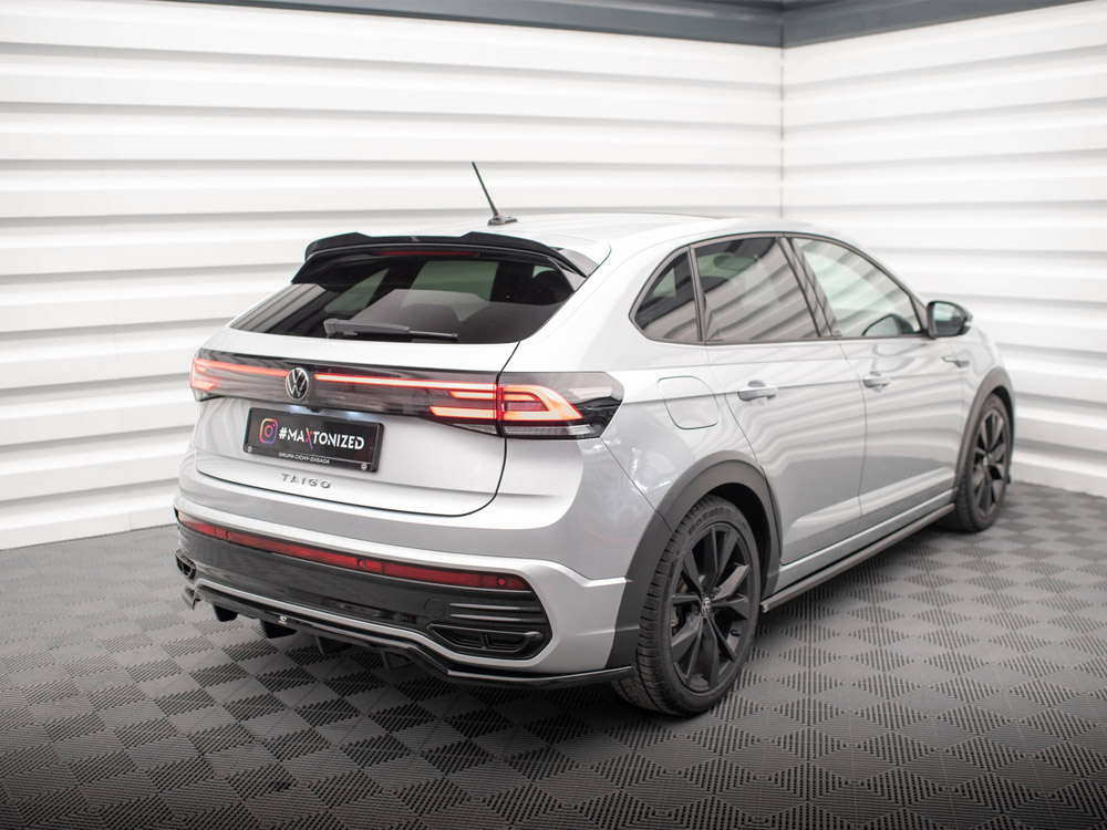 Maxton spoiler cap vw taigo r-line mk1 2 Maxton spoiler cap vw taigo r-line mk1 - image 2