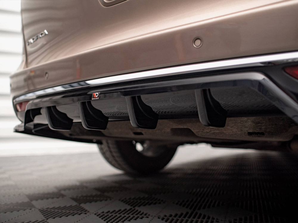 Maxton central rear splitter (vertical bars) chrysler pacifica mk2 4 Maxton central rear splitter (vertical bars) chrysler pacifica mk2 - image 4