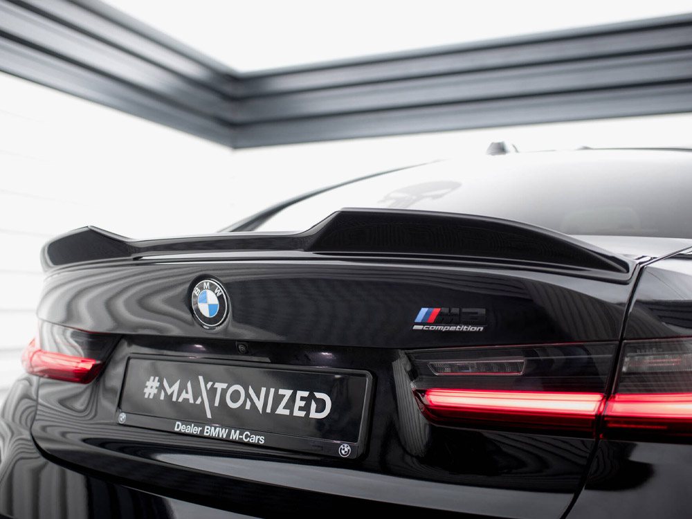 Maxton spoiler cap 3d bmw m340i / 3 m-pack / m3 saloon g20 9 Maxton spoiler cap 3d bmw m340i / 3 m-pack / m3 saloon g20 - image 9