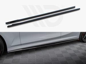 Maxton Side Skirts Diffusers BMW 3 Series M340i/M-Pack G20/G21 Facelift Models