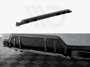 Maxton Central Rear Splitter (Vertical Bars) V1 BMW M340i G20/G21 Facelift Models