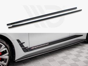 Maxton Side Skirts Diffusers V2 BMW i4 M-Pack G26