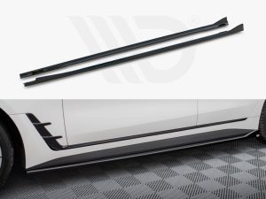 Maxton Side Skirts Diffusers V1 BMW i4 M-Pack G26