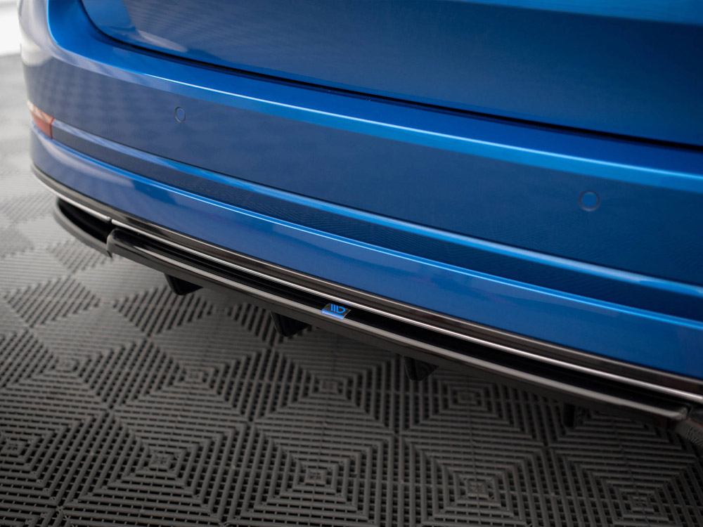 Maxton rear splitter (vertical bars) skoda octavia sportline mk4 4 Maxton rear splitter (vertical bars) skoda octavia sportline mk4 - image 4