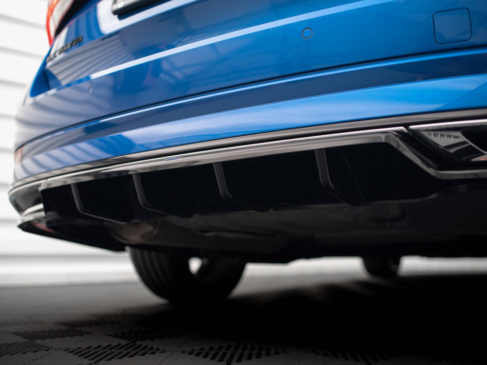 Maxton rear splitter (vertical bars) skoda octavia sportline mk4 6 Maxton rear splitter (vertical bars) skoda octavia sportline mk4 - image 6