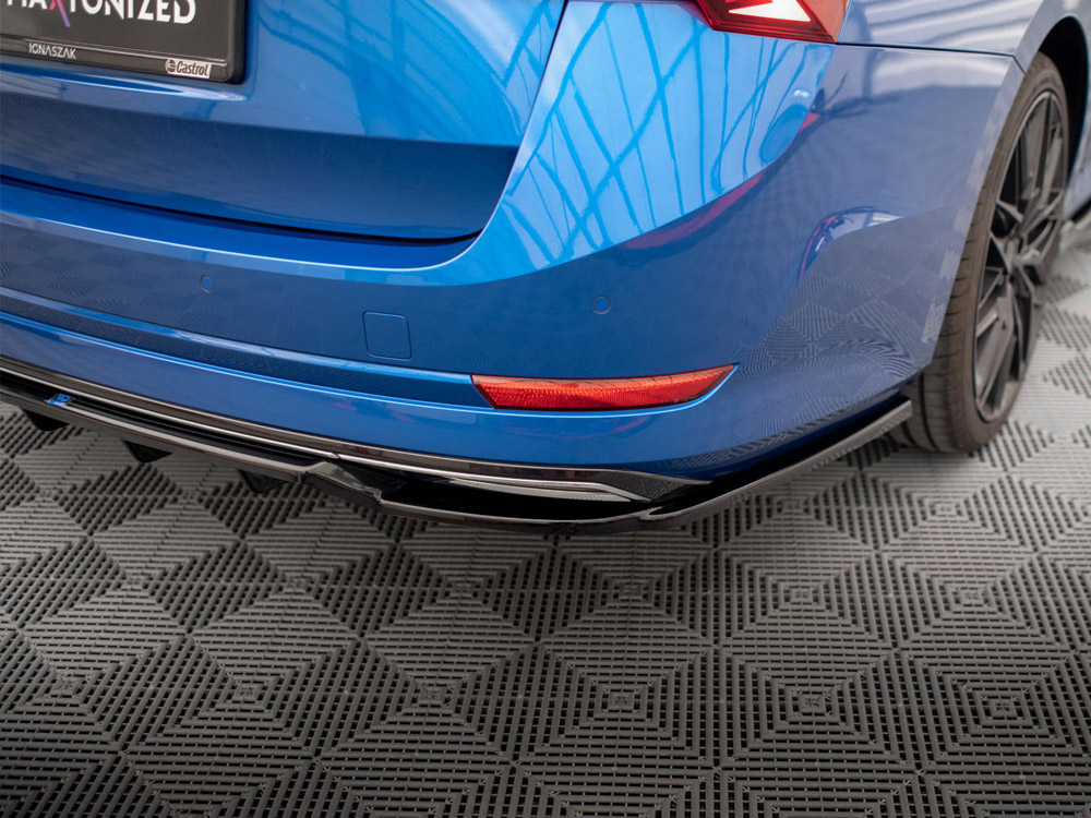 Maxton rear splitter (vertical bars) skoda octavia sportline mk4 5 Maxton rear splitter (vertical bars) skoda octavia sportline mk4 - image 5