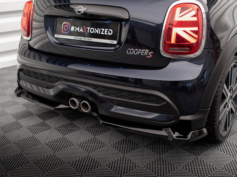 Maxton central rear splitter mini cooper s f56 facelift models 3 Maxton central rear splitter mini cooper s f56 facelift models - image 3