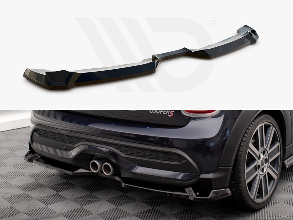 Maxton central rear splitter mini cooper s f56 facelift models 1 Maxton central rear splitter mini cooper s f56 facelift models
