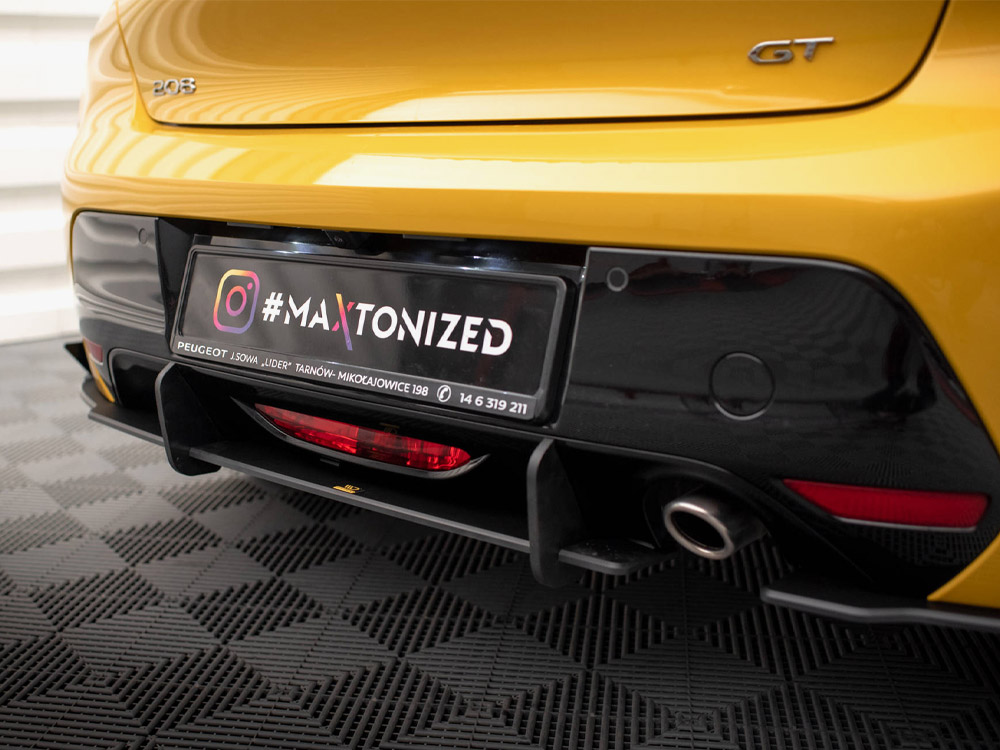 Maxton street pro rear valance + flaps peugeot 208 gt mk2 4 Maxton street pro rear valance + flaps peugeot 208 gt mk2 - image 4