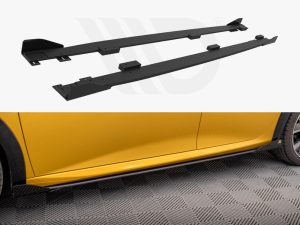 Maxton Street Pro Side Skirts Diffusers + Flaps Peugeot 208 GT Mk2