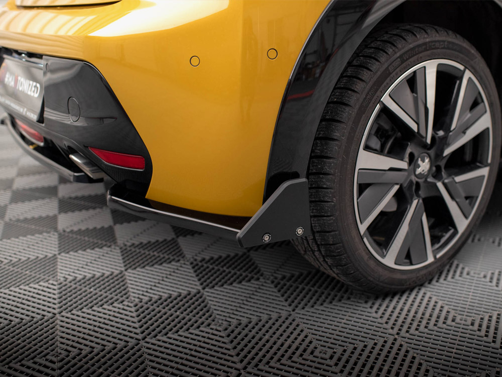 Maxton rear side splitters v1 + flaps peugeot 208 gt mk2 4 Maxton rear side splitters v1 + flaps peugeot 208 gt mk2 - image 4