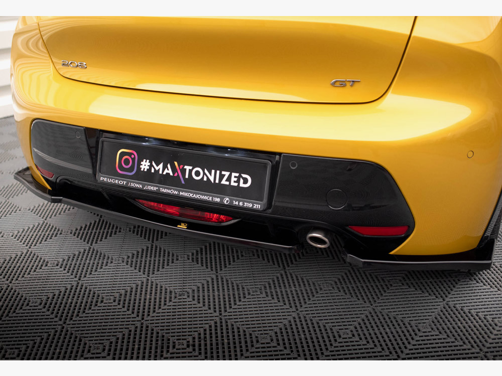 Maxton rear side splitters peugeot 208 gt mk2 3 Maxton rear side splitters peugeot 208 gt mk2 - image 3