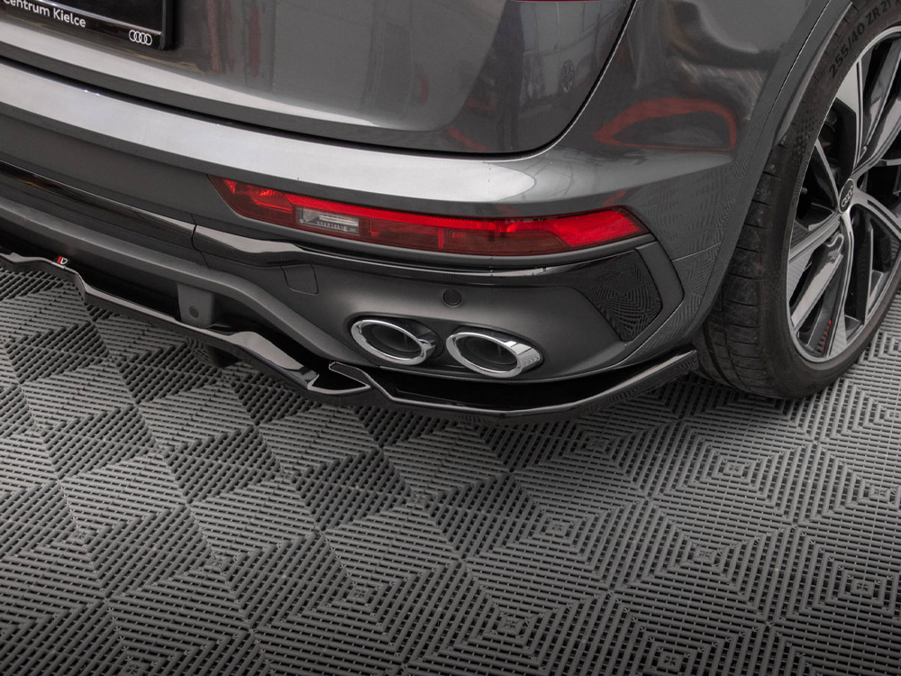 Maxton rear splitter (vertical bars) audi sq5/q5 s-line sportback mk2 facelift models 5 Maxton rear splitter (vertical bars) audi sq5/q5 s-line sportback mk2 facelift models - image 5