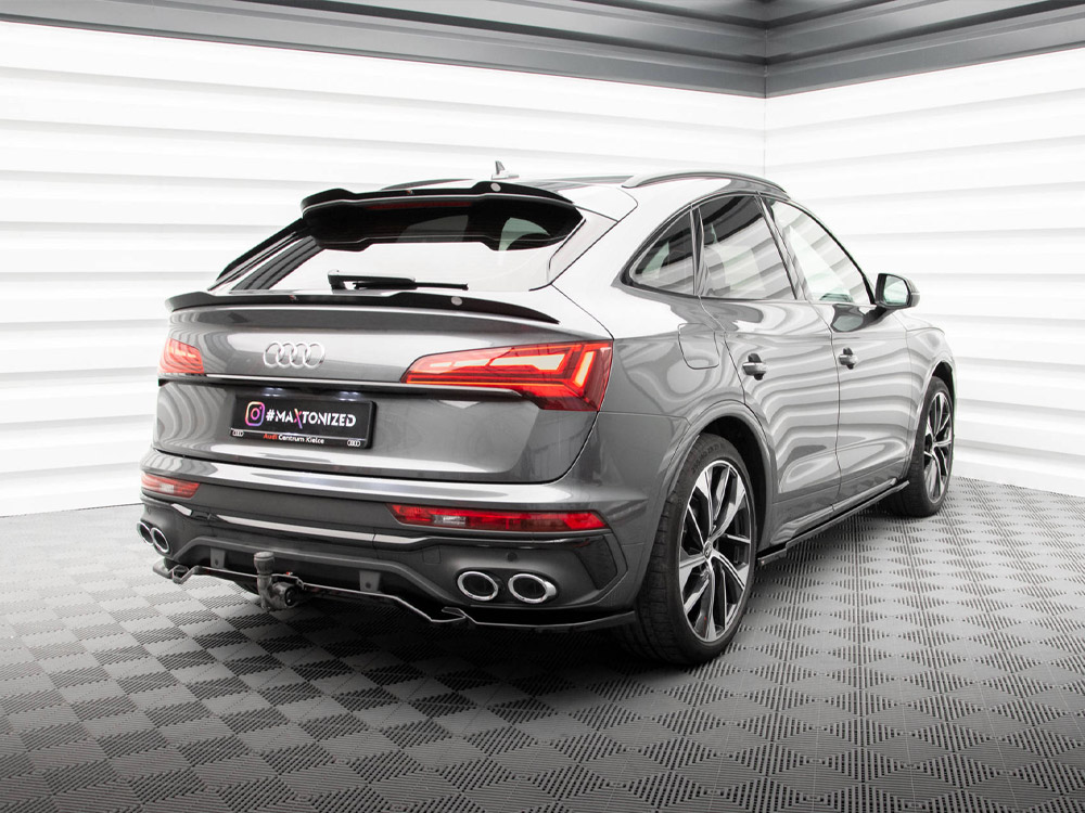 Maxton rear splitter (vertical bars) audi sq5/q5 s-line sportback mk2 facelift models 3 Maxton rear splitter (vertical bars) audi sq5/q5 s-line sportback mk2 facelift models - image 3