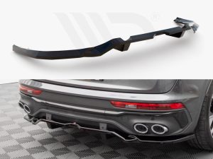 Maxton Rear Splitter (Vertical Bars) Audi SQ5/Q5 S-Line Sportback Mk2 Facelift Models