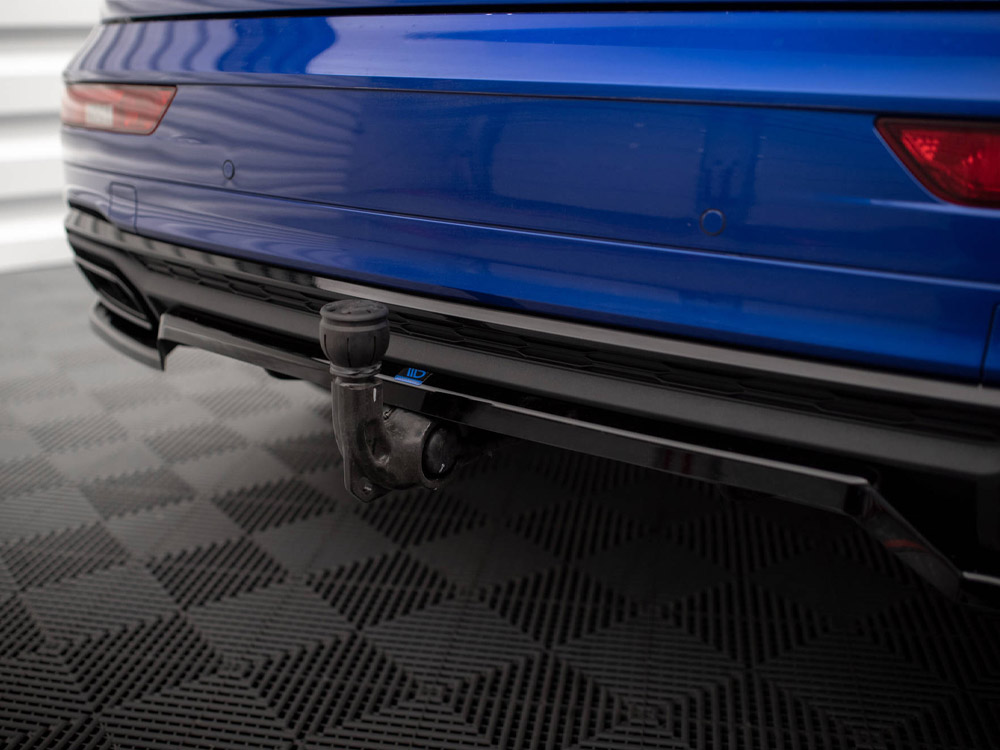 Maxton central rear splitter (vertical bars) audi q5 s-line suv mk2 facelift models 5 Maxton central rear splitter (vertical bars) audi q5 s-line suv mk2 facelift models - image 5