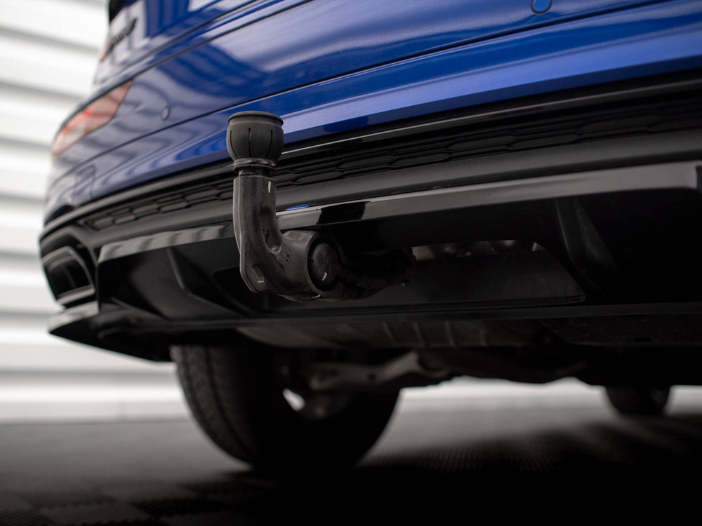 Maxton central rear splitter (vertical bars) audi q5 s-line suv mk2 facelift models 7 Maxton central rear splitter (vertical bars) audi q5 s-line suv mk2 facelift models - image 7