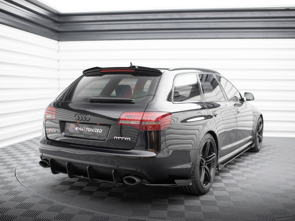 Maxton street pro rear side splitters + flaps audi rs6 avant (c6) 2 Maxton street pro rear side splitters + flaps audi rs6 avant (c6) - image 2