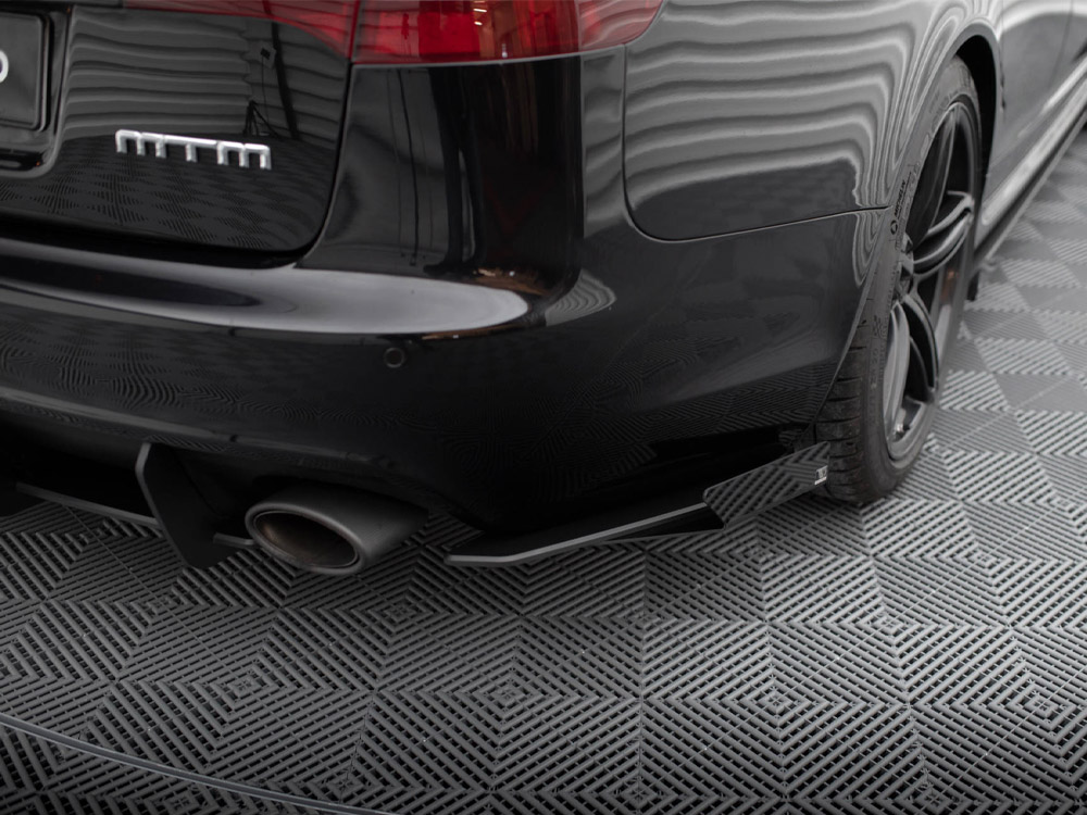 Maxton street pro rear side splitters + flaps audi rs6 avant (c6) 3 Maxton street pro rear side splitters + flaps audi rs6 avant (c6) - image 3