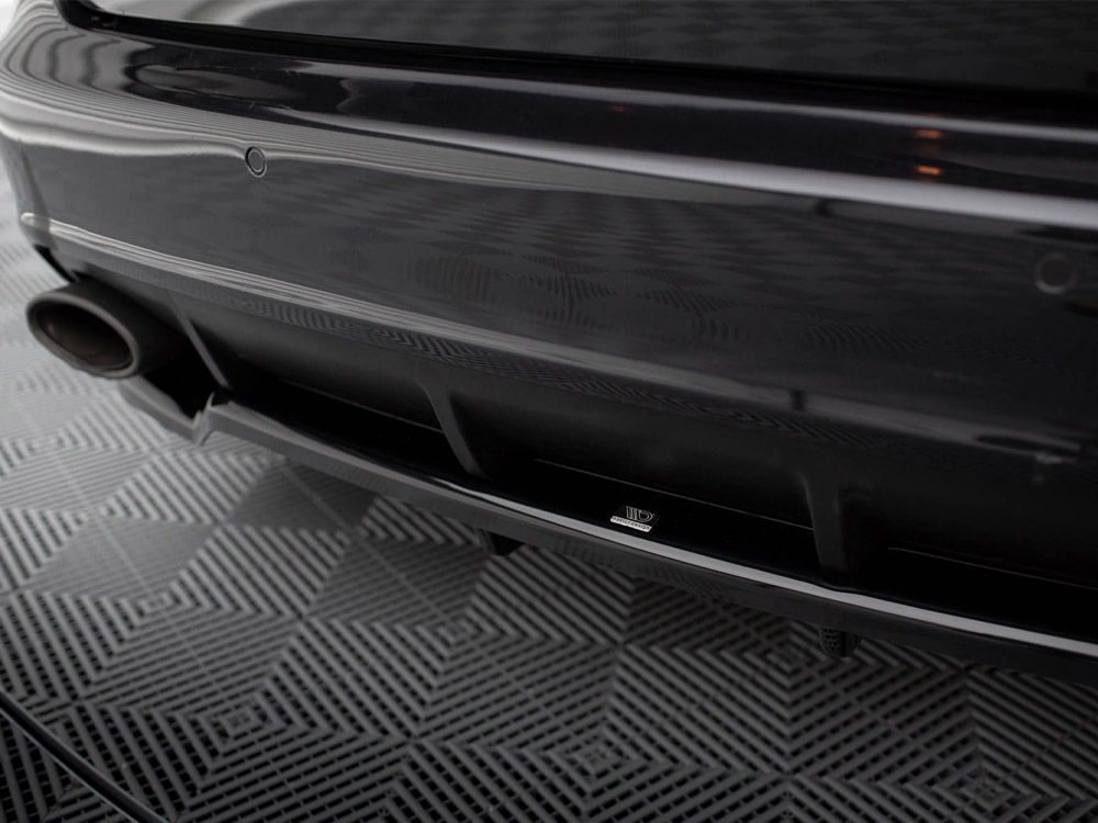 Maxton central rear splitter (vertical bars) audi rs6 avant c6 4 Maxton central rear splitter (vertical bars) audi rs6 avant c6 - image 4