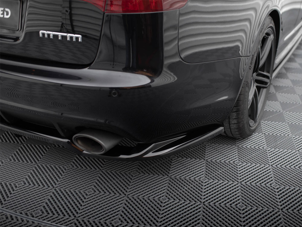 Maxton central rear splitter (vertical bars) audi rs6 avant c6 5 Maxton central rear splitter (vertical bars) audi rs6 avant c6 - image 5