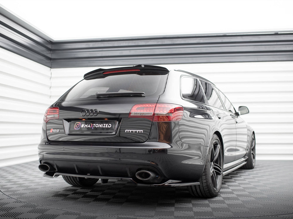 Maxton spoiler cap audi rs6 avant c6 2 Maxton spoiler cap audi rs6 avant c6 - image 2
