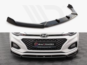 Maxton Front Splitter V2 Hyundai i20 Mk2 Facelift Models
