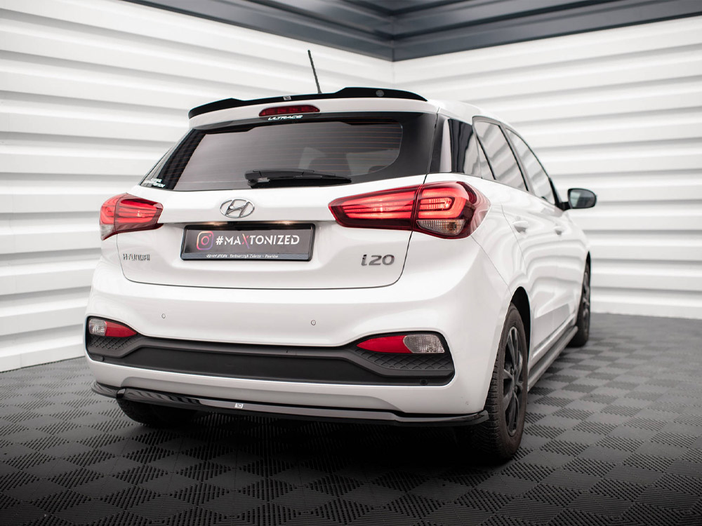 Maxton spoiler cap hyundai i20 mk2 facelift models 2 Maxton spoiler cap hyundai i20 mk2 facelift models - image 2