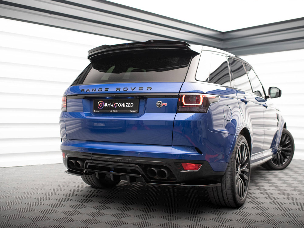 Maxton rear splitter (vertical bars) land rover range rover sport svr mk2 2 Maxton rear splitter (vertical bars) land rover range rover sport svr mk2 - image 2