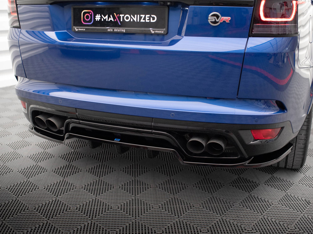 Maxton rear splitter (vertical bars) land rover range rover sport svr mk2 3 Maxton rear splitter (vertical bars) land rover range rover sport svr mk2 - image 3