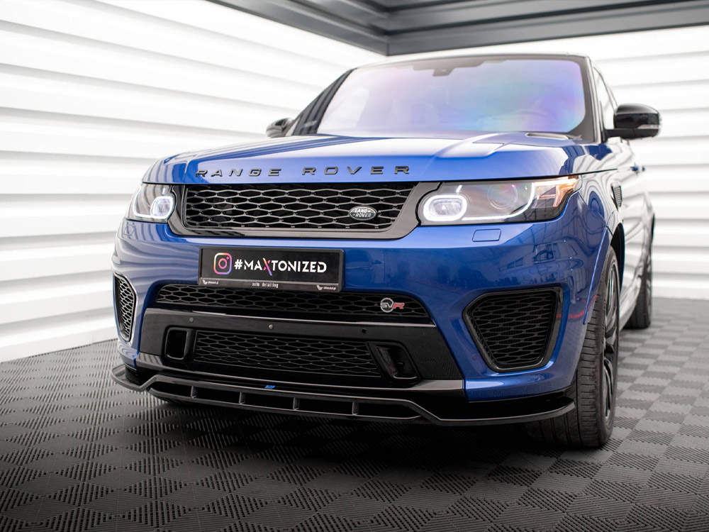 Maxton front splitter v2 for land rover range rover sport svr mk2 2 Maxton front splitter v2 for land rover range rover sport svr mk2 - image 2
