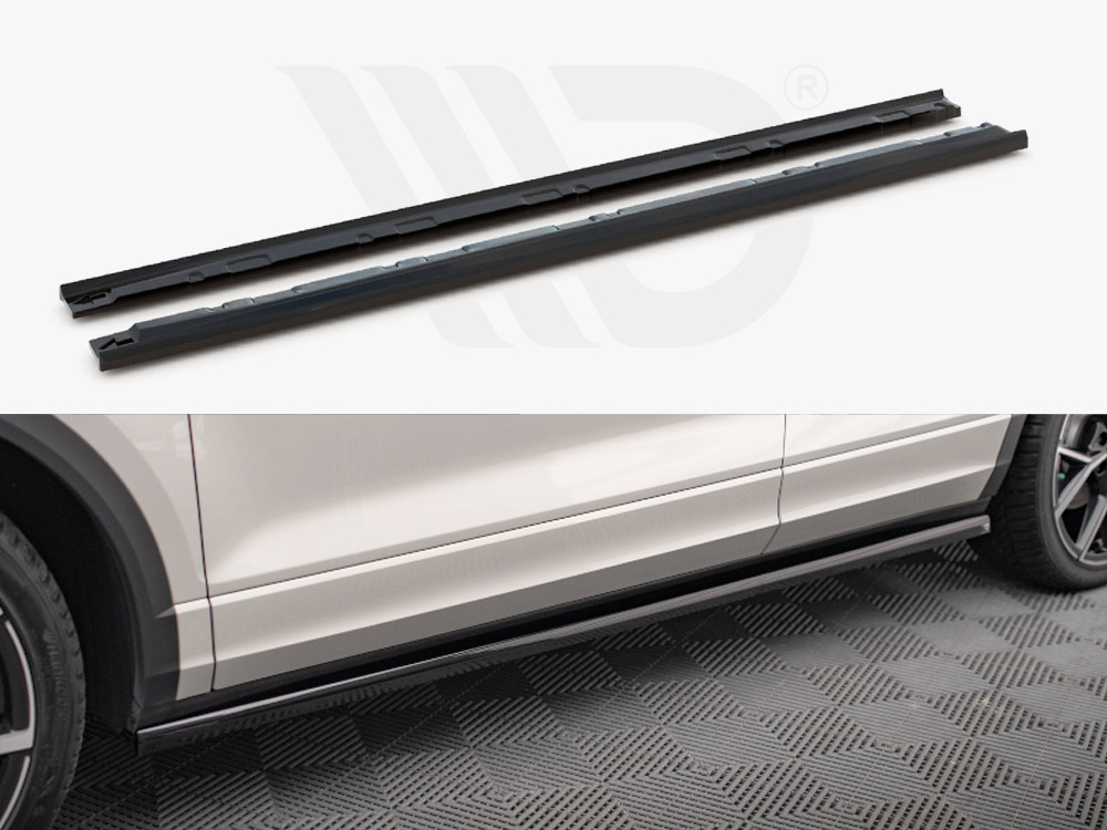 Maxton side skirts diffusers volkswagen t-roc r/r-line mk1 1 Maxton side skirts diffusers volkswagen t-roc r/r-line mk1