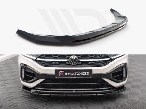 Maxton Front Splitter V1 Volkswagen T-Roc R/R-Line Mk1 Facelift Models