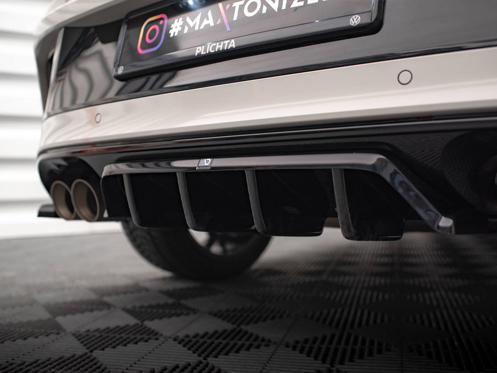 Maxton rear splitter (vertical bars) volkswagen t-roc r/r-line mk1 facelift models 5 Maxton rear splitter (vertical bars) volkswagen t-roc r/r-line mk1 facelift models - image 5