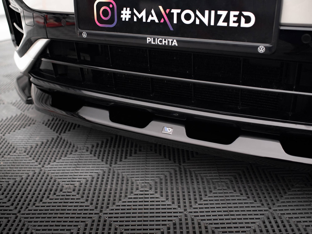 Maxton front splitter v2 volkswagen t-roc r / r-line mk1 facelift models 4 Maxton front splitter v2 volkswagen t-roc r / r-line mk1 facelift models - image 4