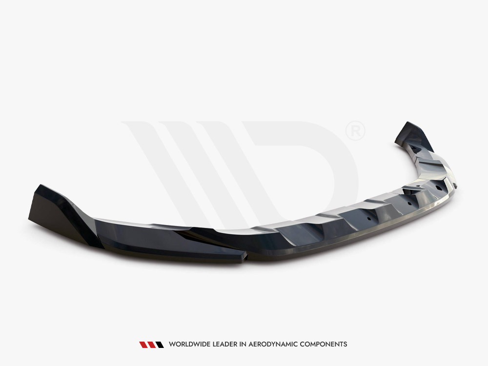 Maxton front splitter v2 volkswagen t-roc r / r-line mk1 facelift models 5 Maxton front splitter v2 volkswagen t-roc r / r-line mk1 facelift models - image 5