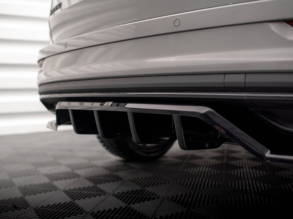 Maxton rear splitter (vertical bars) skoda karoq sportline mk1 facelift models 5 Maxton rear splitter (vertical bars) skoda karoq sportline mk1 facelift models - image 5
