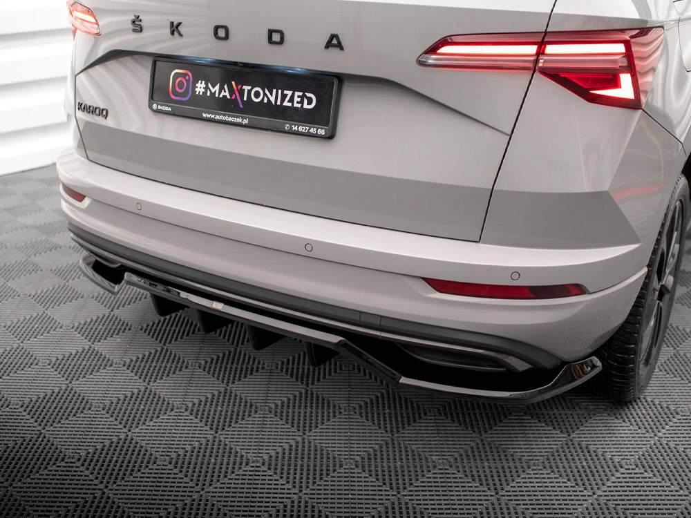 Maxton rear splitter (vertical bars) skoda karoq sportline mk1 facelift models 3 Maxton rear splitter (vertical bars) skoda karoq sportline mk1 facelift models - image 3