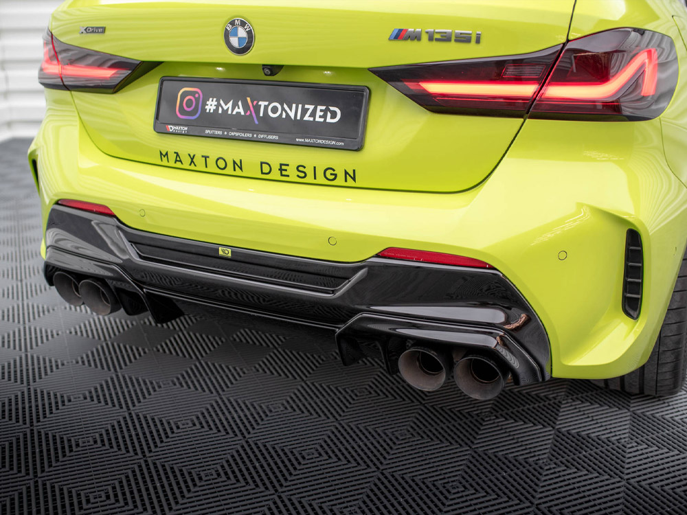 Maxton rear valance v2 + milltek sport exhaust bmw 1 series f40 m-pack / m135i 4 Maxton rear valance v2 + milltek sport exhaust bmw 1 series f40 m-pack / m135i - image 4