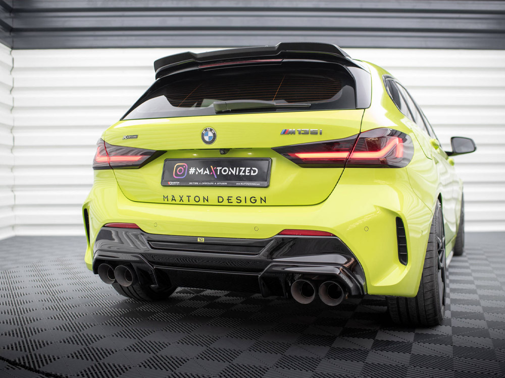 Maxton rear valance v2 + milltek sport exhaust bmw 1 series f40 m-pack / m135i 2 Maxton rear valance v2 + milltek sport exhaust bmw 1 series f40 m-pack / m135i - image 2