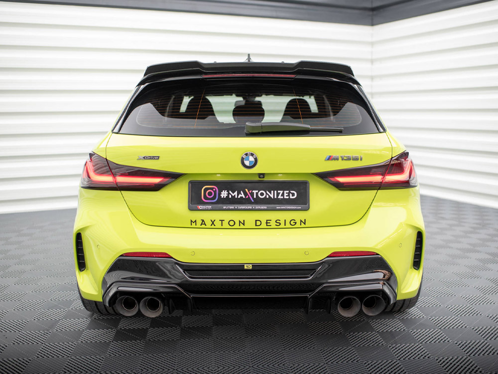 Maxton rear valance v2 + milltek sport exhaust bmw 1 series f40 m-pack / m135i 3 Maxton rear valance v2 + milltek sport exhaust bmw 1 series f40 m-pack / m135i - image 3