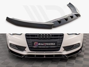 Maxton Front Splitter V1 Audi A5 Coupe/Sportback 8T Facelift Models