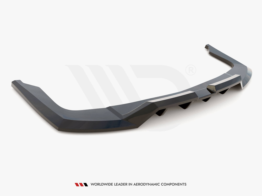 Maxton central rear splitter (vertical bars) hyundai elantra mk7 6 Maxton central rear splitter (vertical bars) hyundai elantra mk7 - image 6
