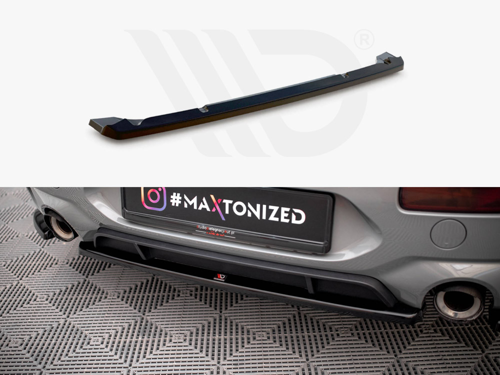 Maxton central rear splitter mini cooper clubman john cooper works f54 1 Maxton central rear splitter mini cooper clubman john cooper works f54
