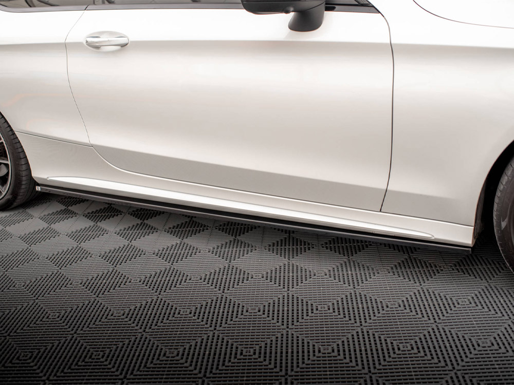 Maxton side skirts diffusers mercedes c-class coupe amg-line c205 facelift models 3 Maxton side skirts diffusers mercedes c-class coupe amg-line c205 facelift models - image 3