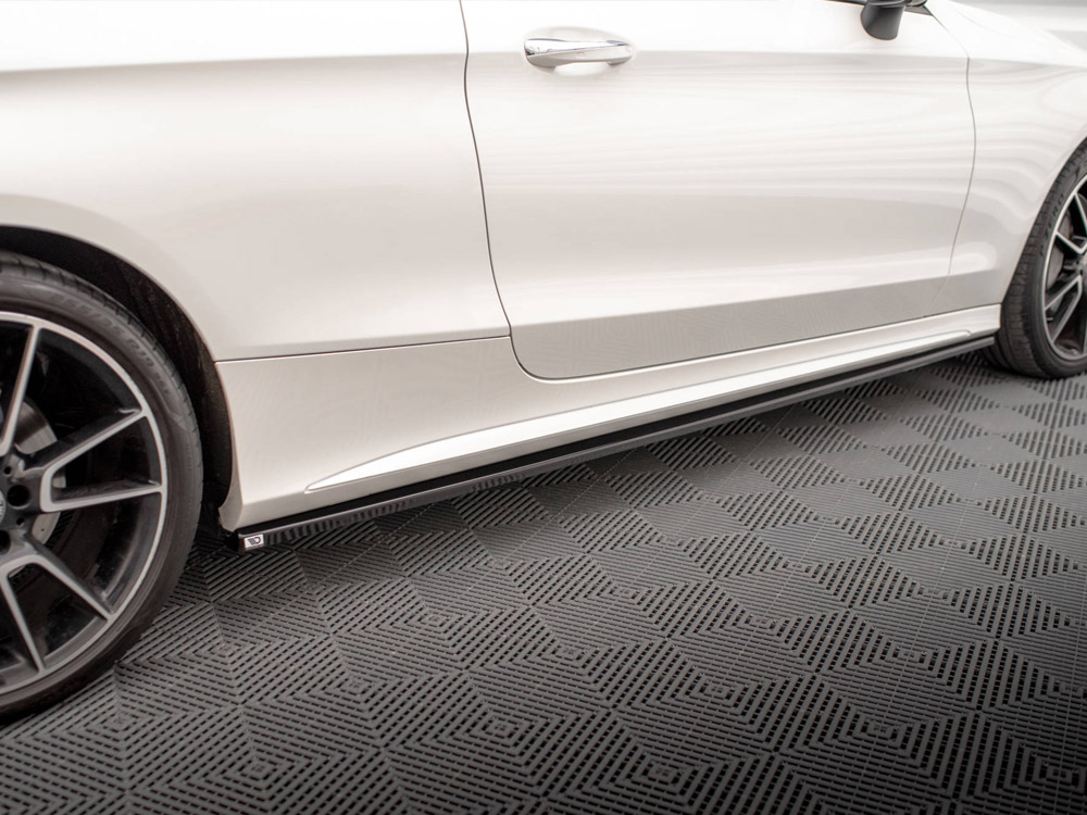 Maxton side skirts diffusers mercedes c-class coupe amg-line c205 facelift models 4 Maxton side skirts diffusers mercedes c-class coupe amg-line c205 facelift models - image 4